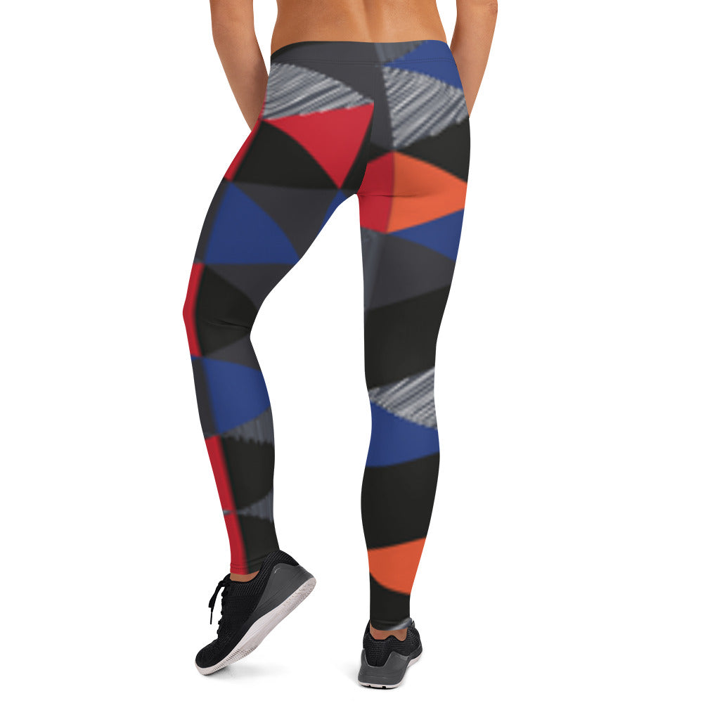 Abstract Leggings