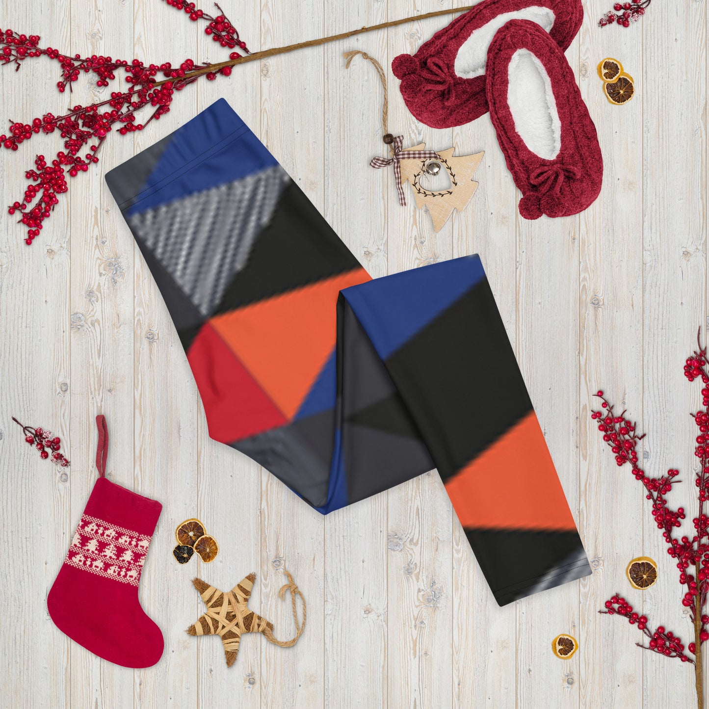 Abstract Leggings