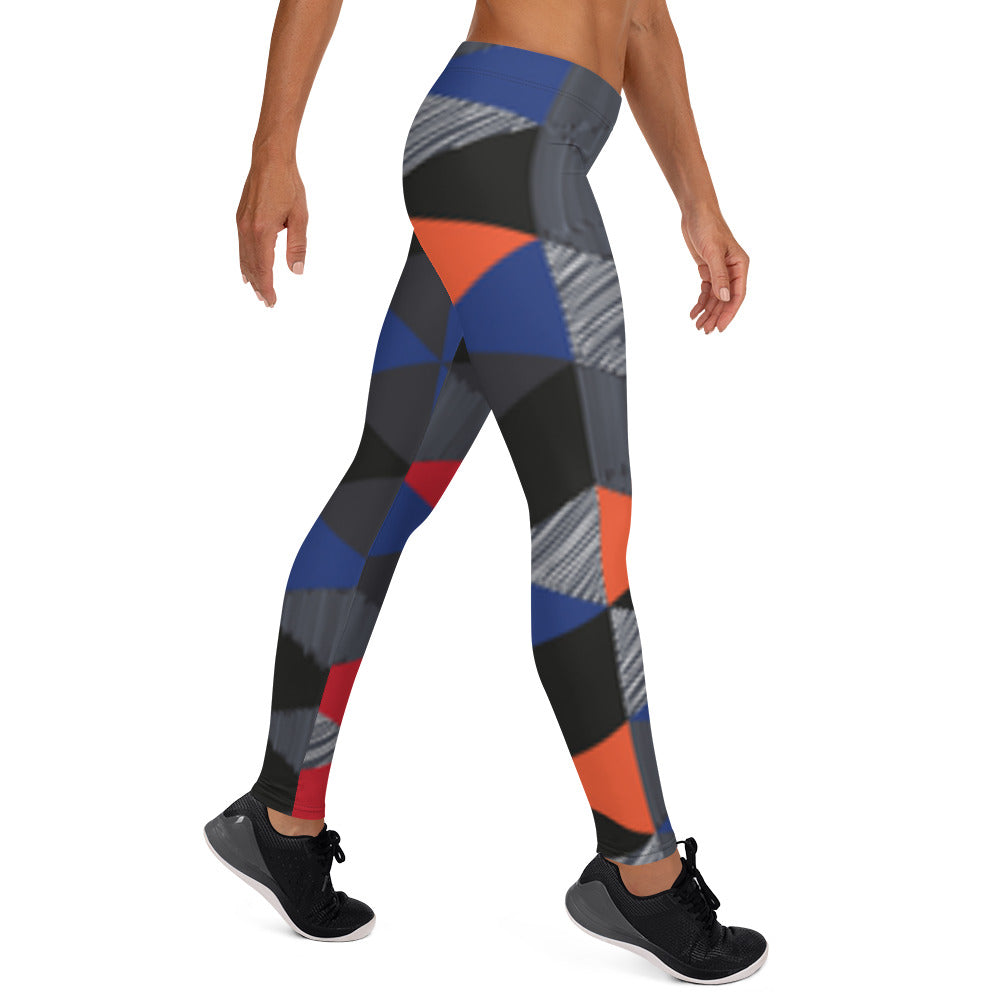 Abstract Leggings