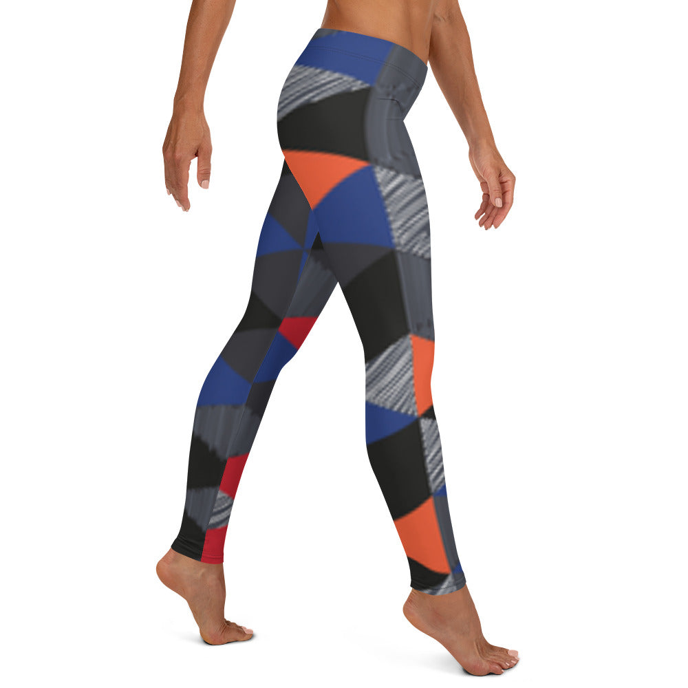 Abstract Leggings