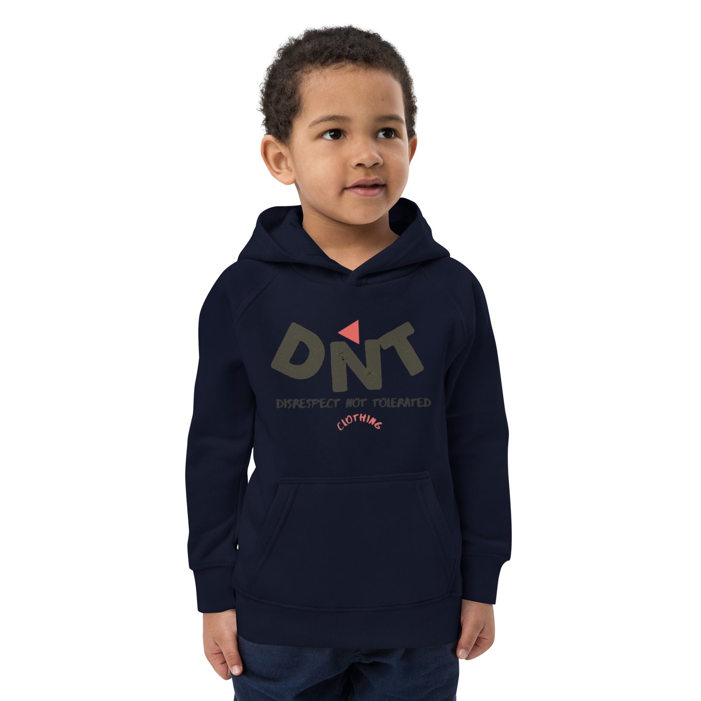 DNT Red-Tri 2 Kids eco hoodie