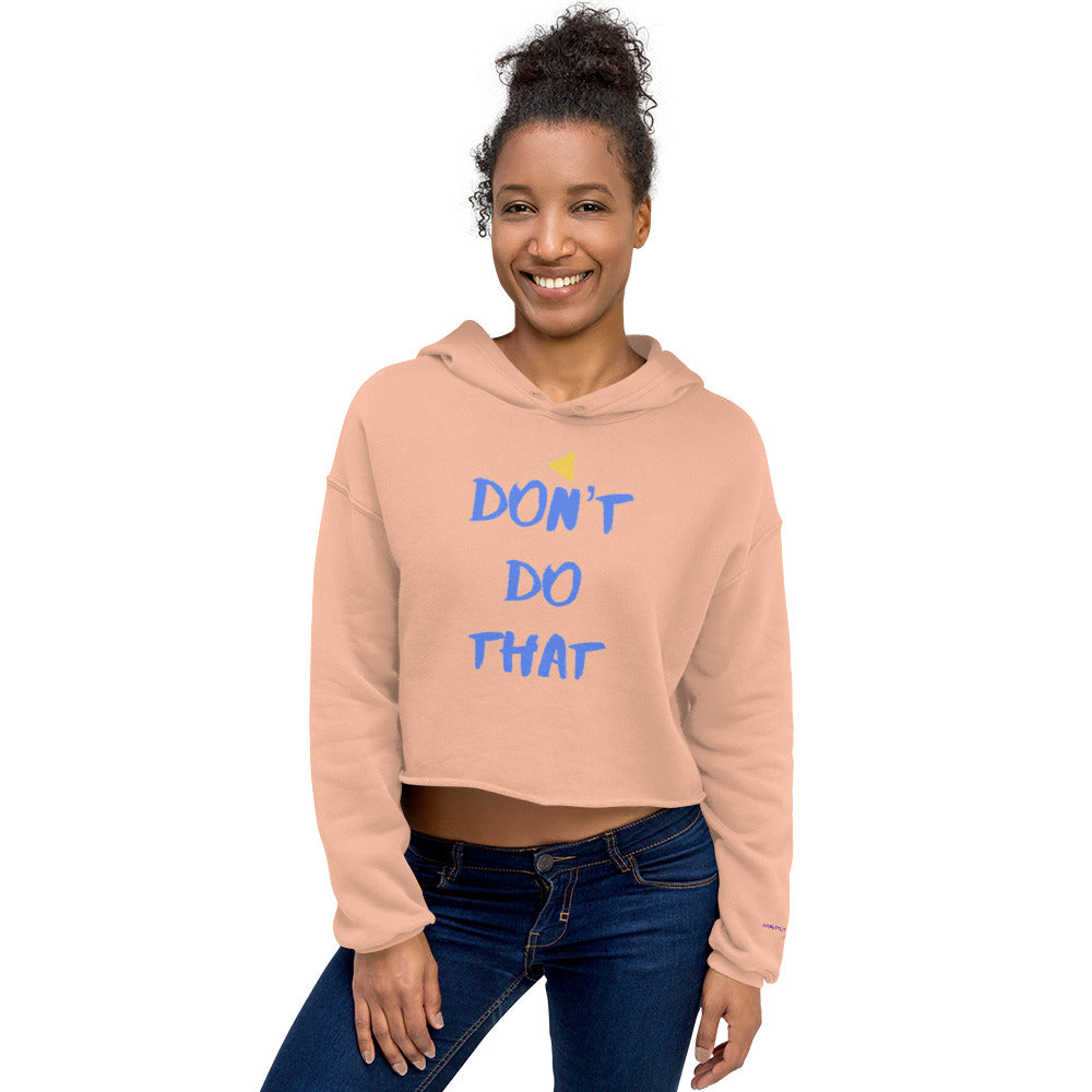 DDT Women Crop Hoodie
