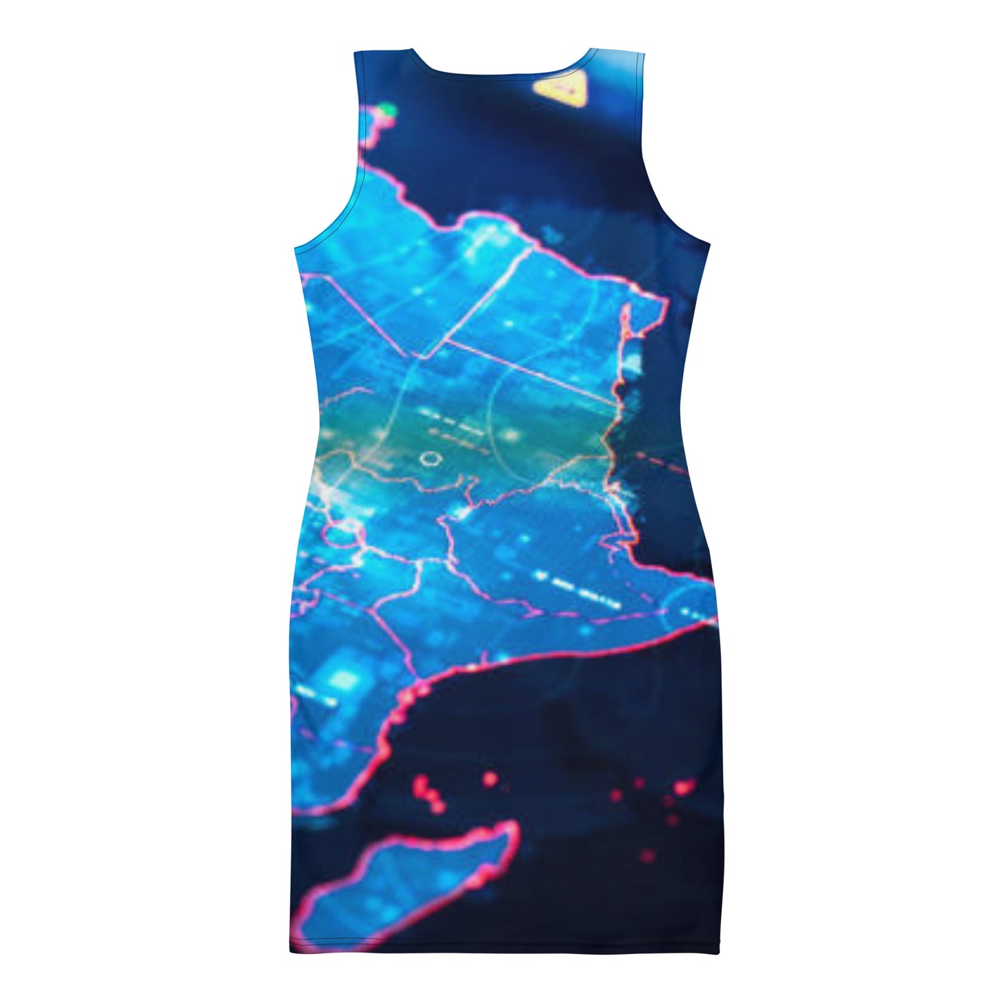 Africa Map Sublimation Cut & Sew Dress