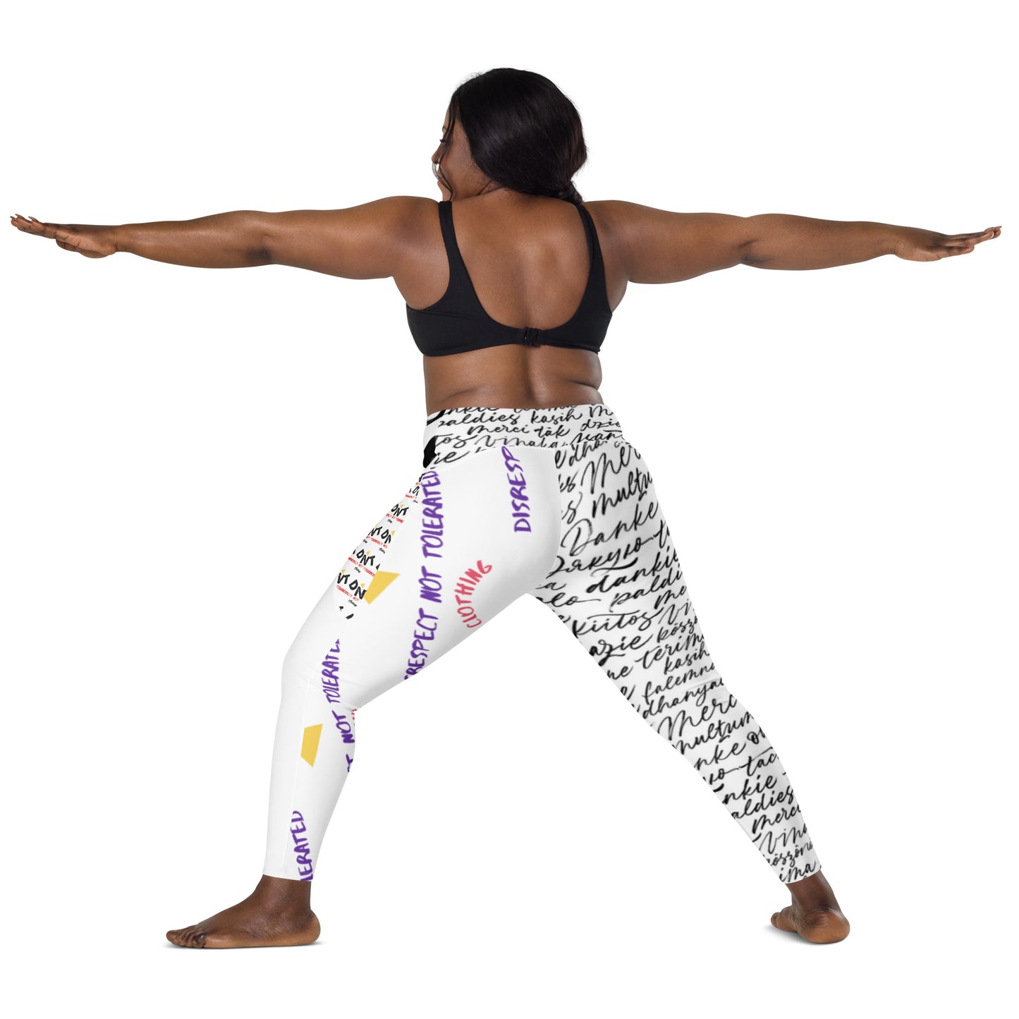 Woman “Thank You” Leggings with pockets