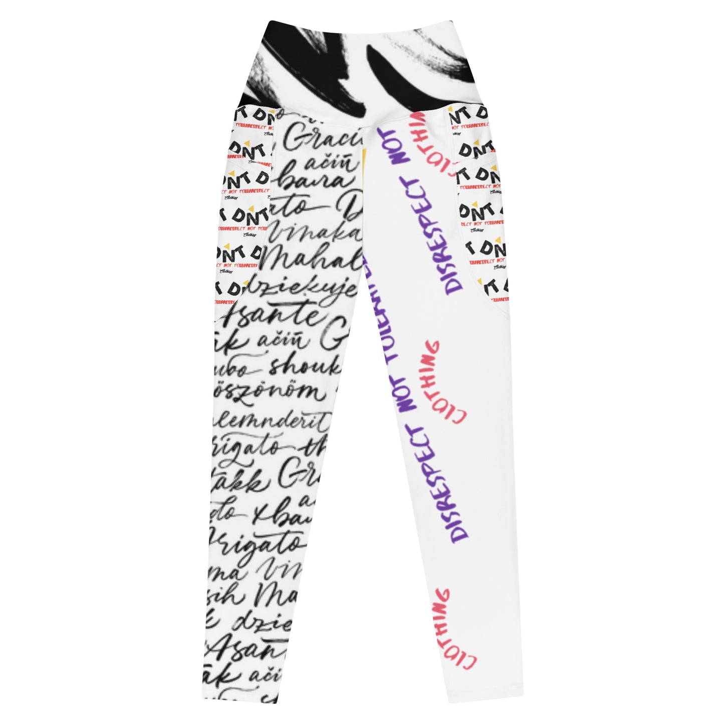 Woman “Thank You” Leggings with pockets