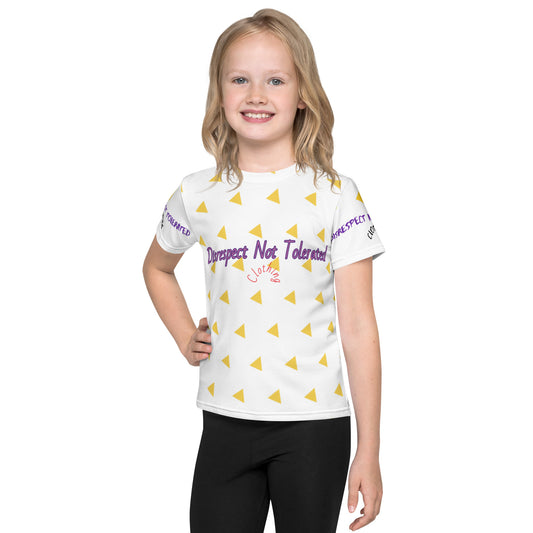 Yellow Tri Girls crew neck t-shirt