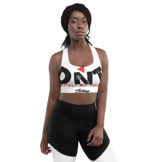 DNT Red- Tri Women sports bra