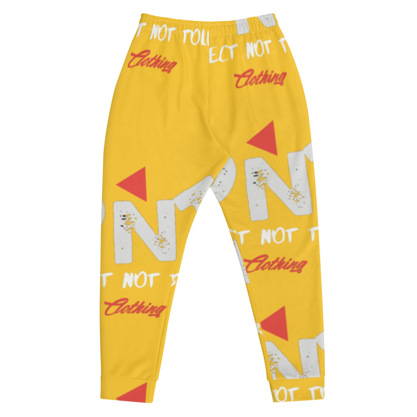 DNT Red-Tri Men's Joggers Yellow