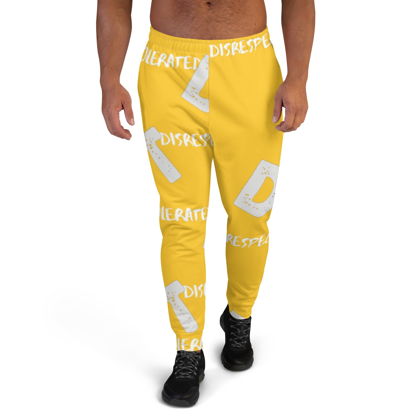 DNT- Red Tri Men's Joggers 2 Yellow