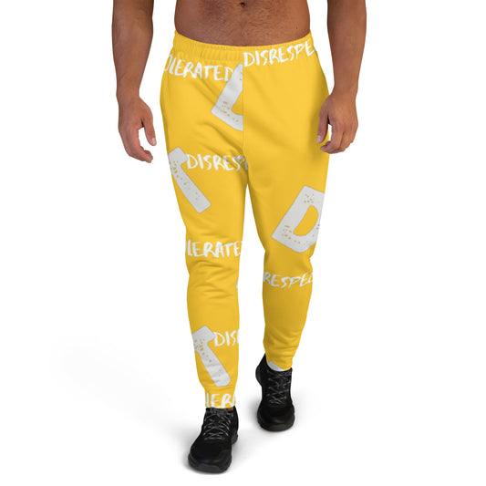 DNT- Red Tri Men's Joggers 2 Yellow