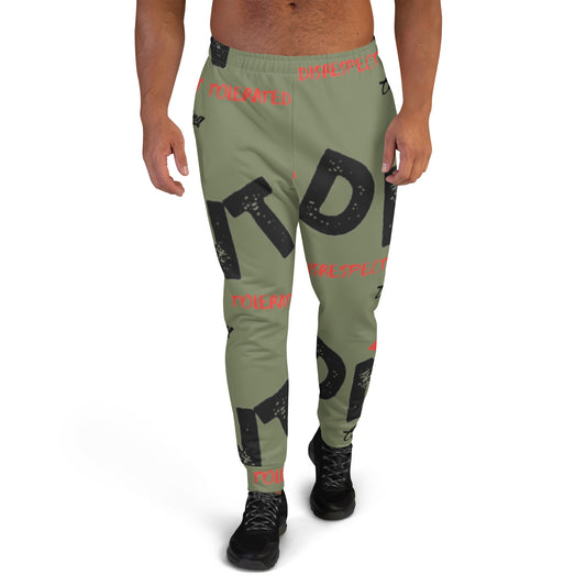 Red Tri Men's Joggers 1 Olive