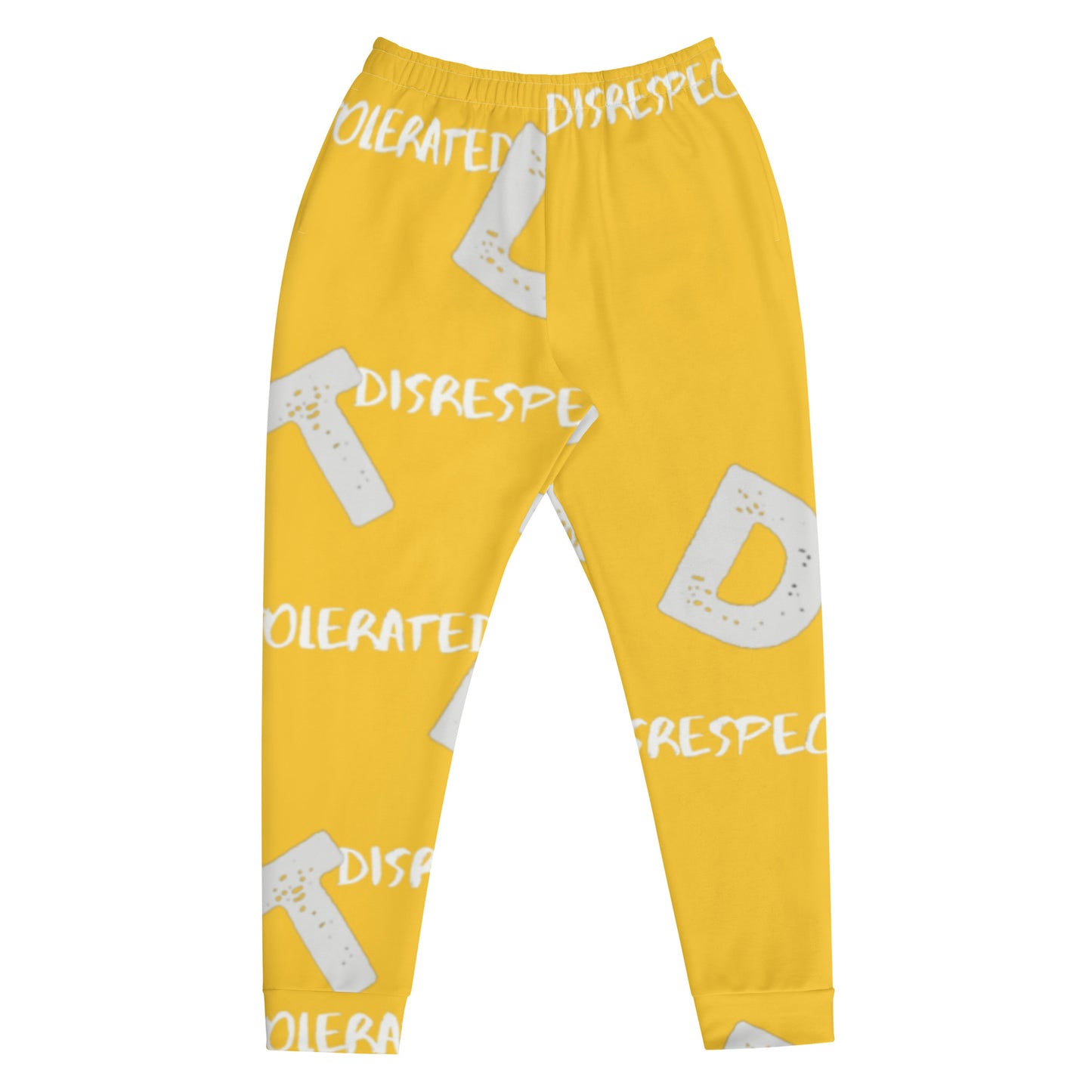 DNT Red-Tri Men's Joggers Yellow