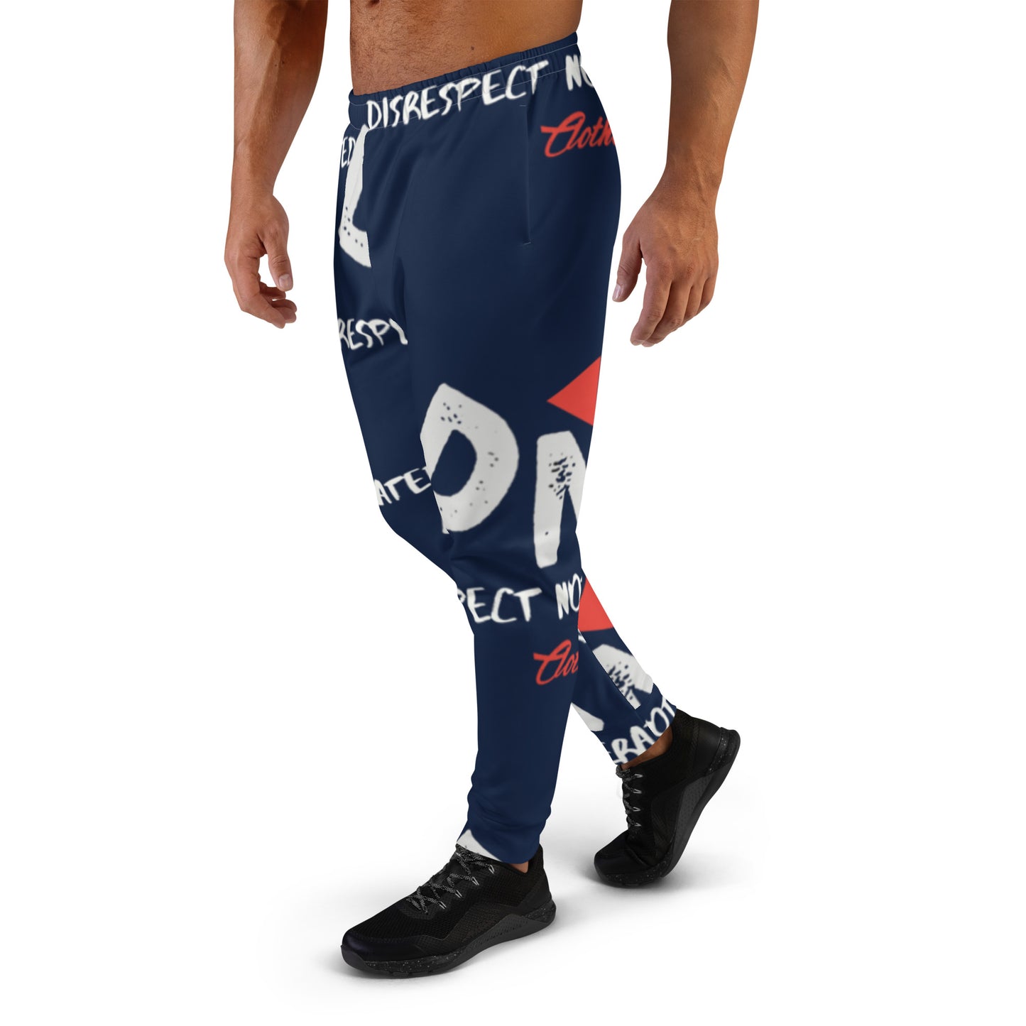 Red Tri Men's Joggers 2 Navy