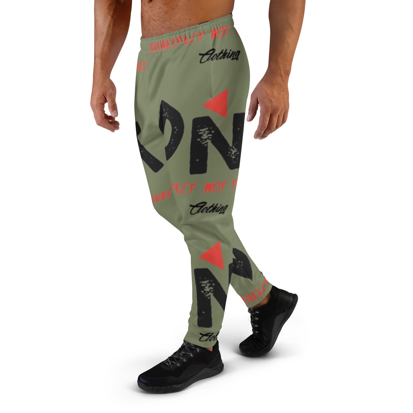 Red Tri Men's Joggers 1 Olive