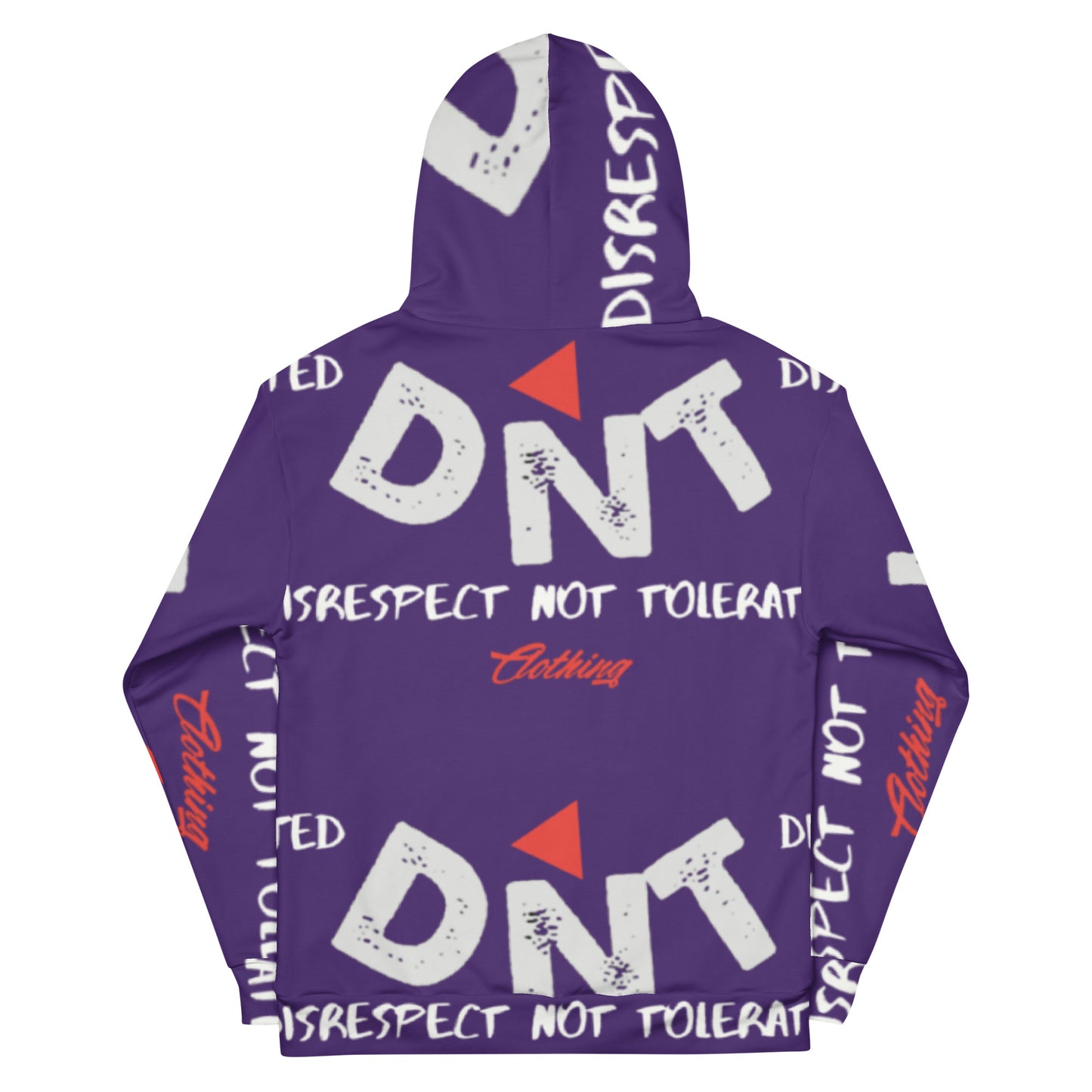 DNT Red-Tri Hoodie Purple