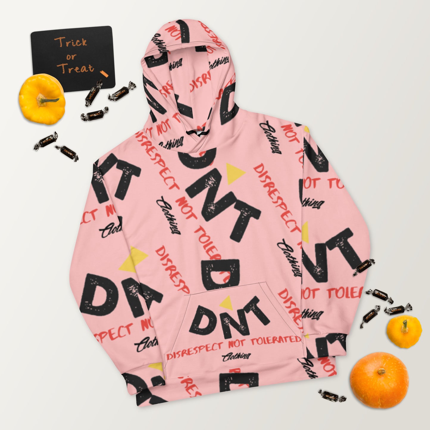 DNT- Classic Hoodie 1's Pink