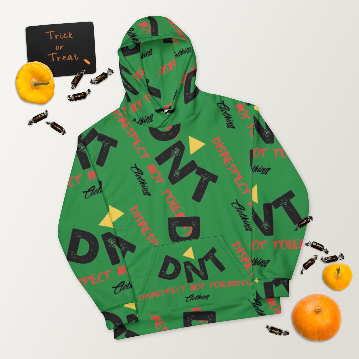 DNT- Classic Hoodie 1's Green