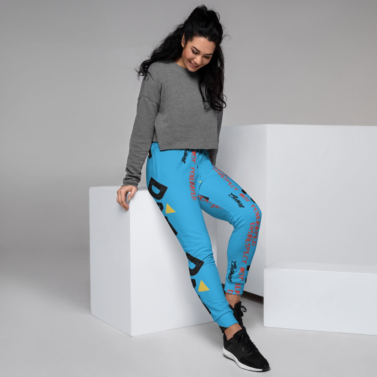 DNT Classic Women's Joggers Sky Blue