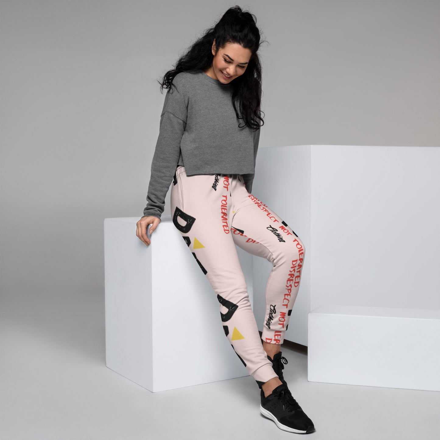 DNT Classic Women's Joggers Pink