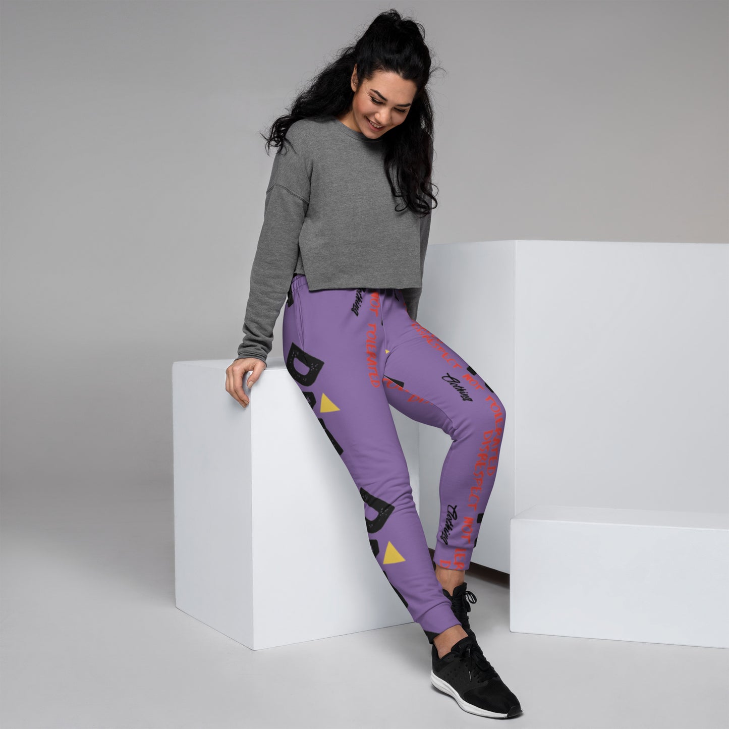 DNT Classic Women's Joggers Purple