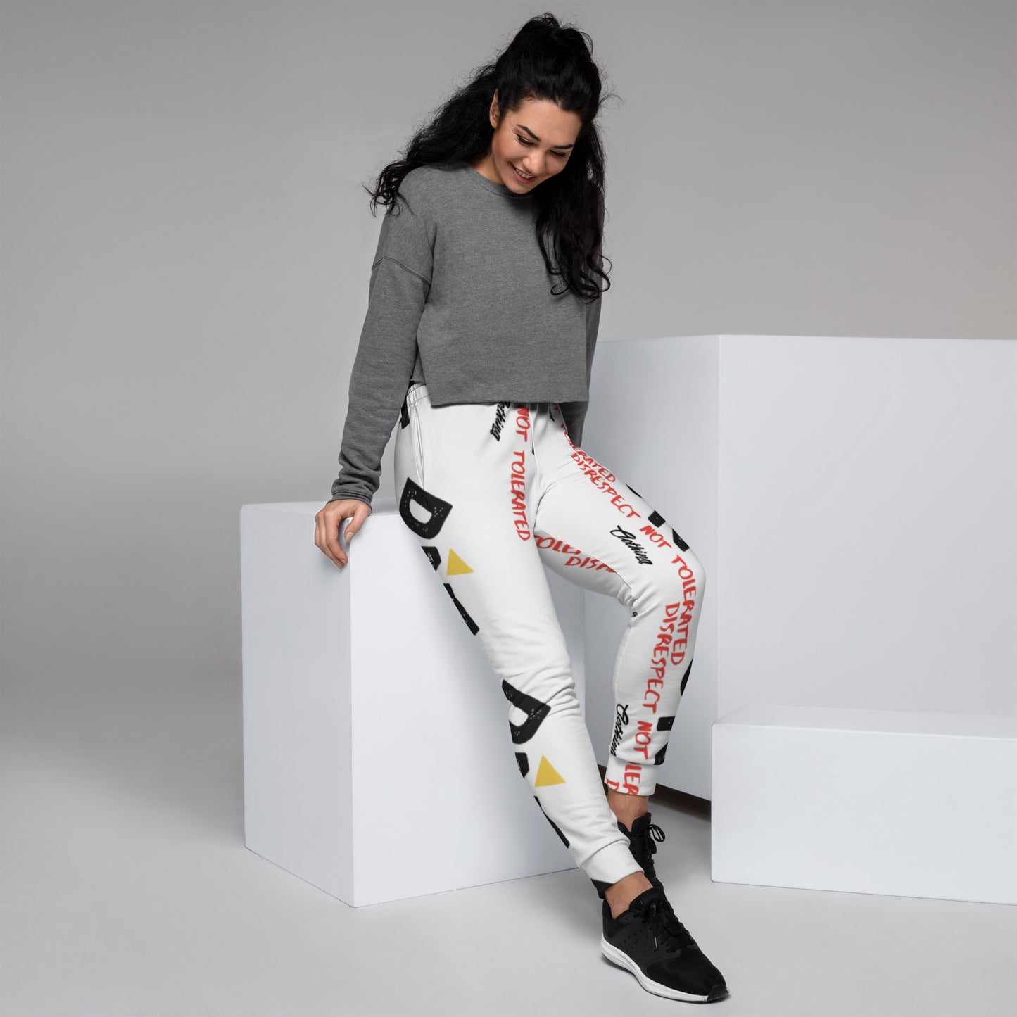 DNT Classic Women's Joggers White