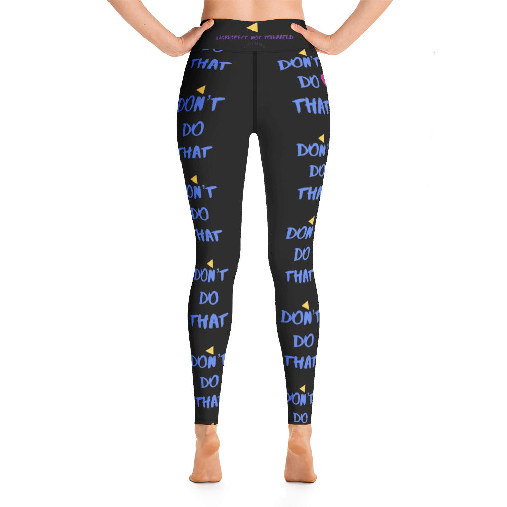 DDT Women's Yoga Leggings/Black