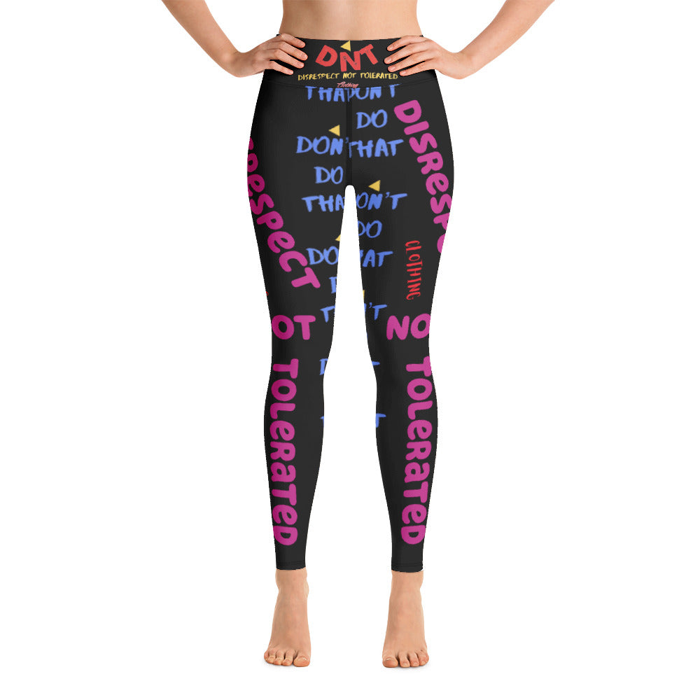 DDT Women's Yoga Leggings/Black