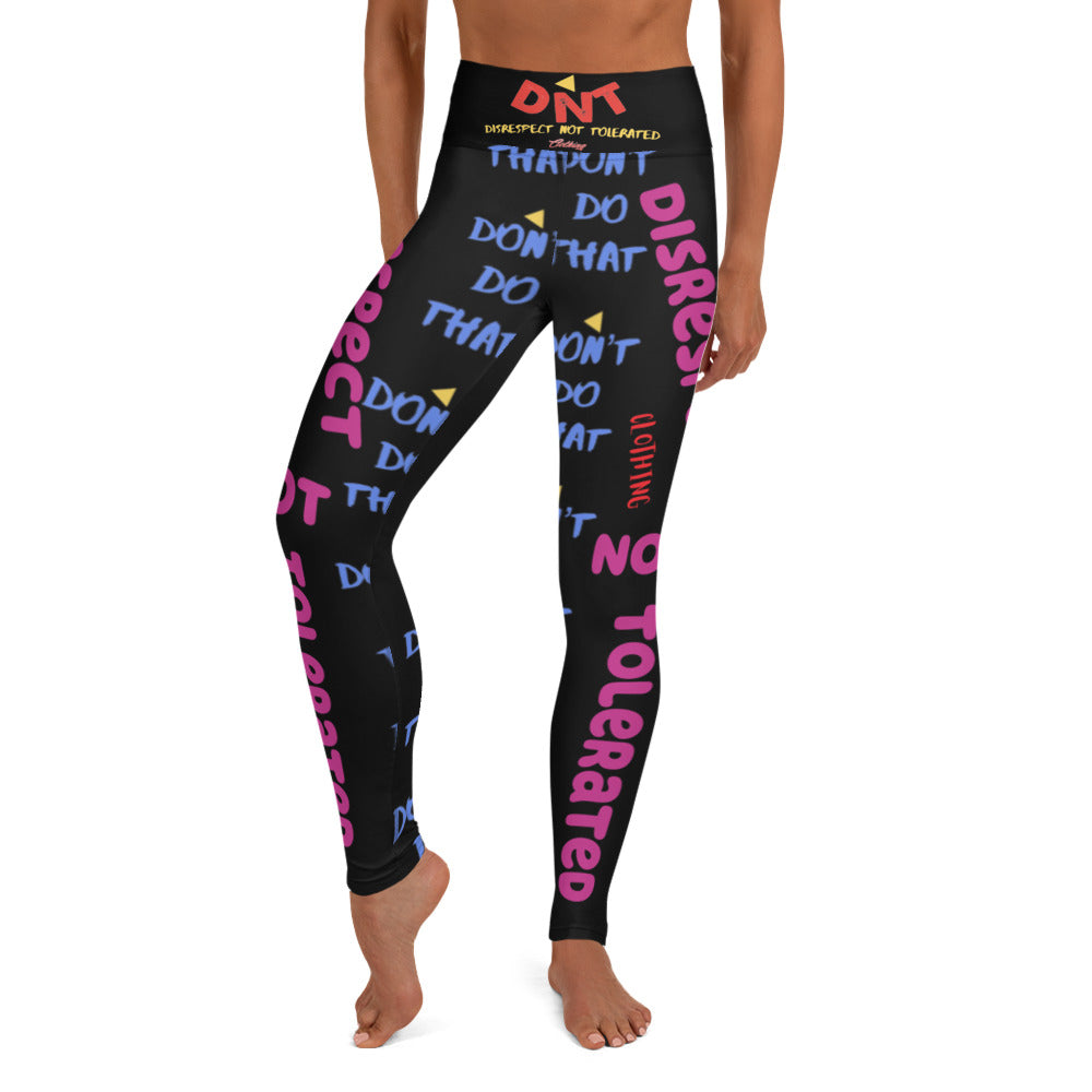 DDT Women's Yoga Leggings/Black