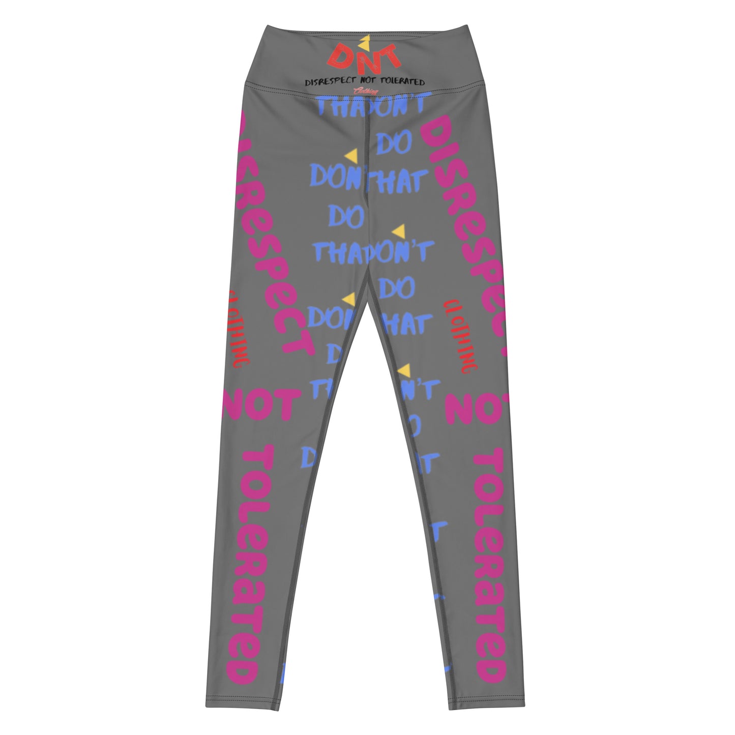 DDT Womens Yoga Leggings/Grey