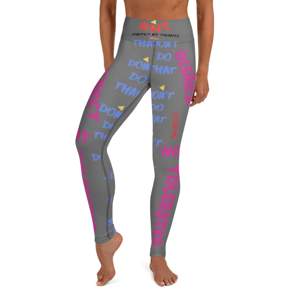 DDT Womens Yoga Leggings/Grey