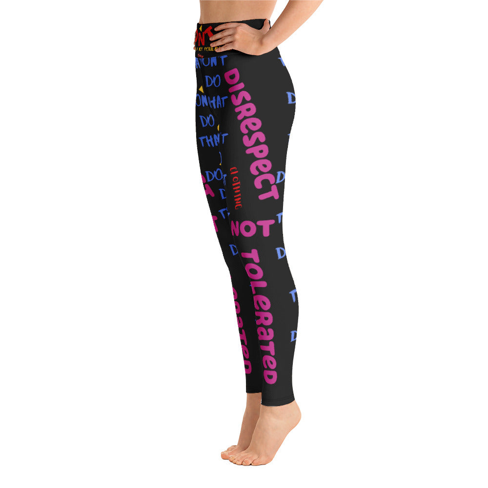 DDT Women's Yoga Leggings/Black