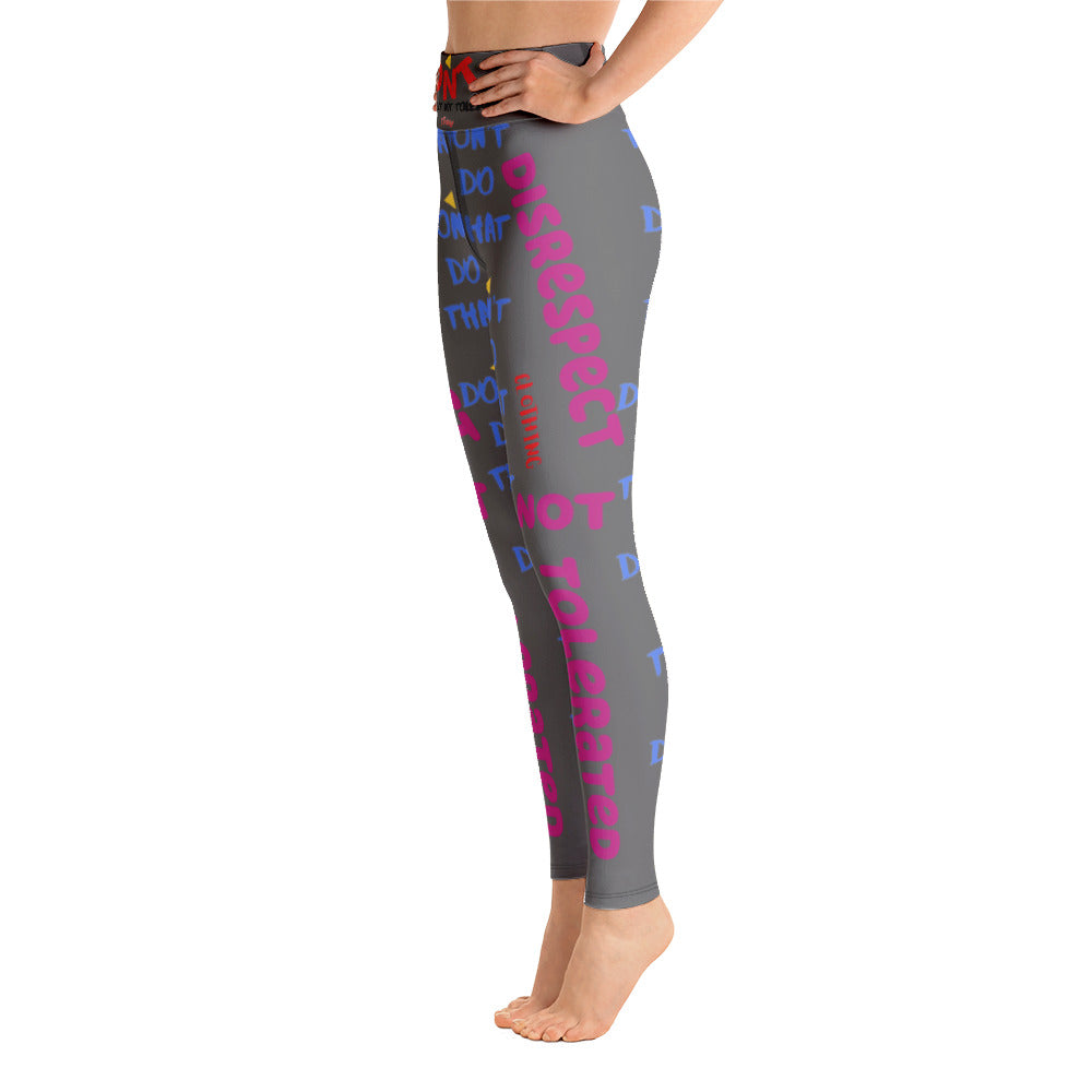 DDT Womens Yoga Leggings/Grey