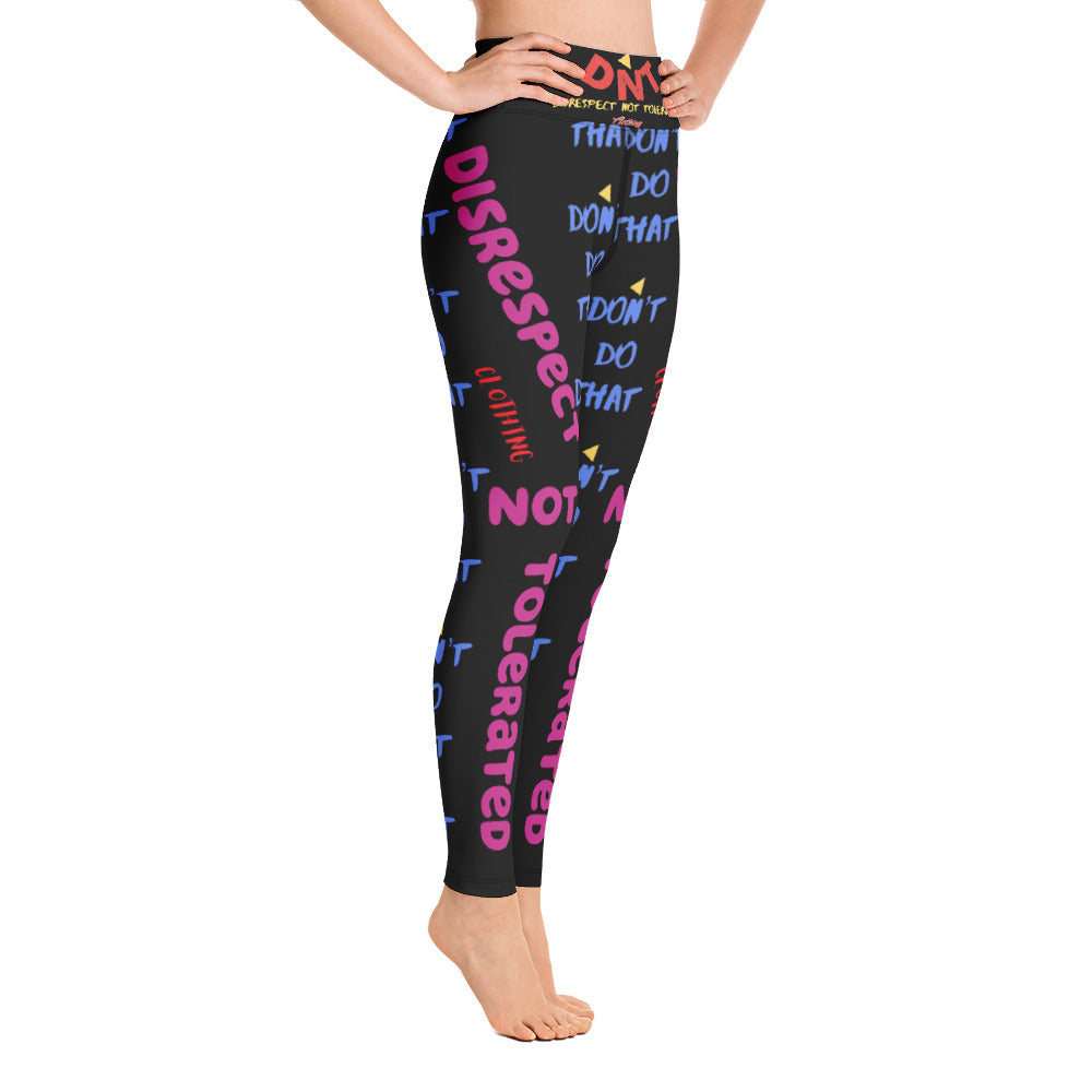 DDT Women's Yoga Leggings/Black