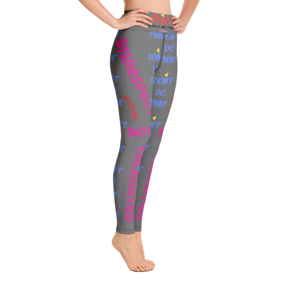 DDT Womens Yoga Leggings/Grey