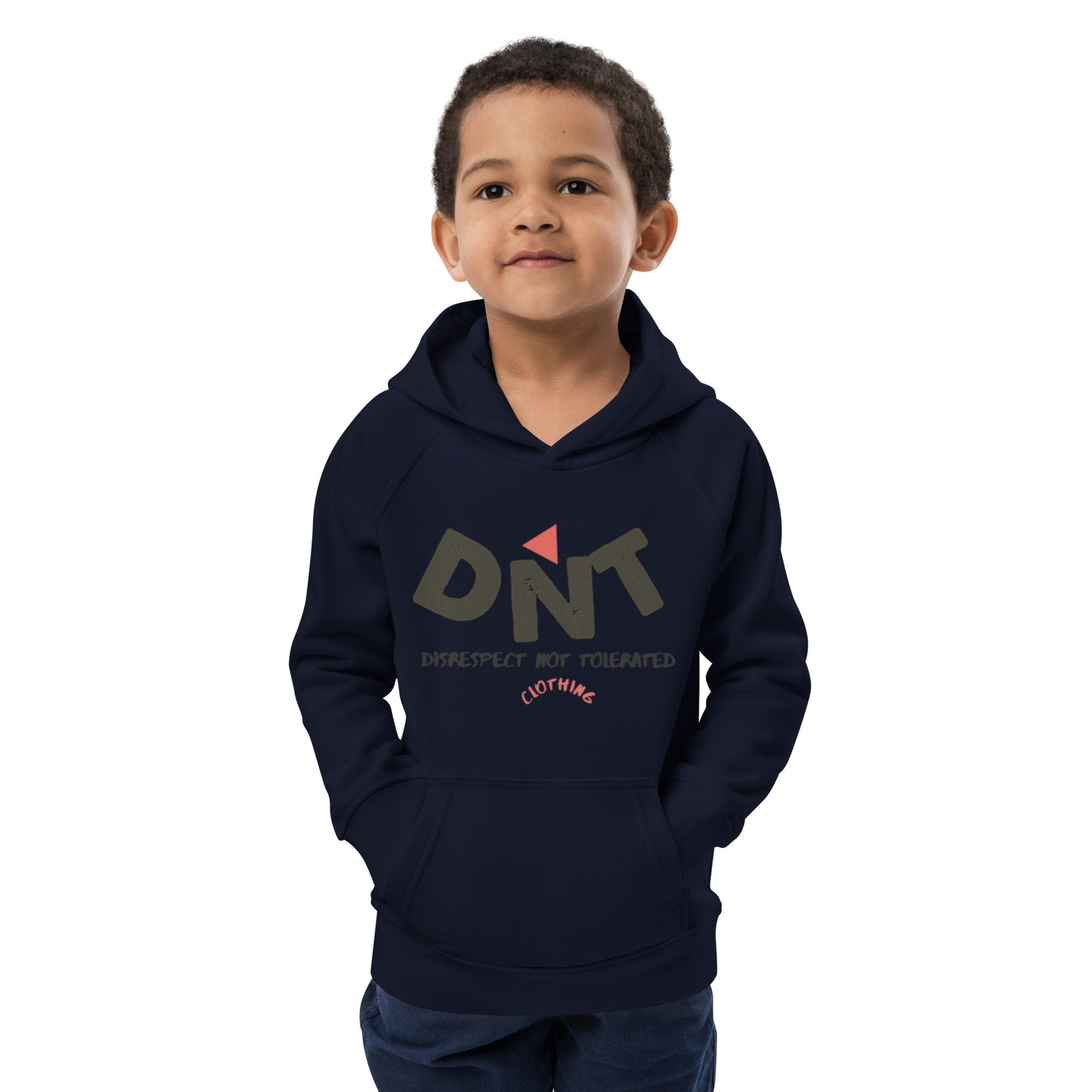 DNT Red-Tri 2 Kids eco hoodie