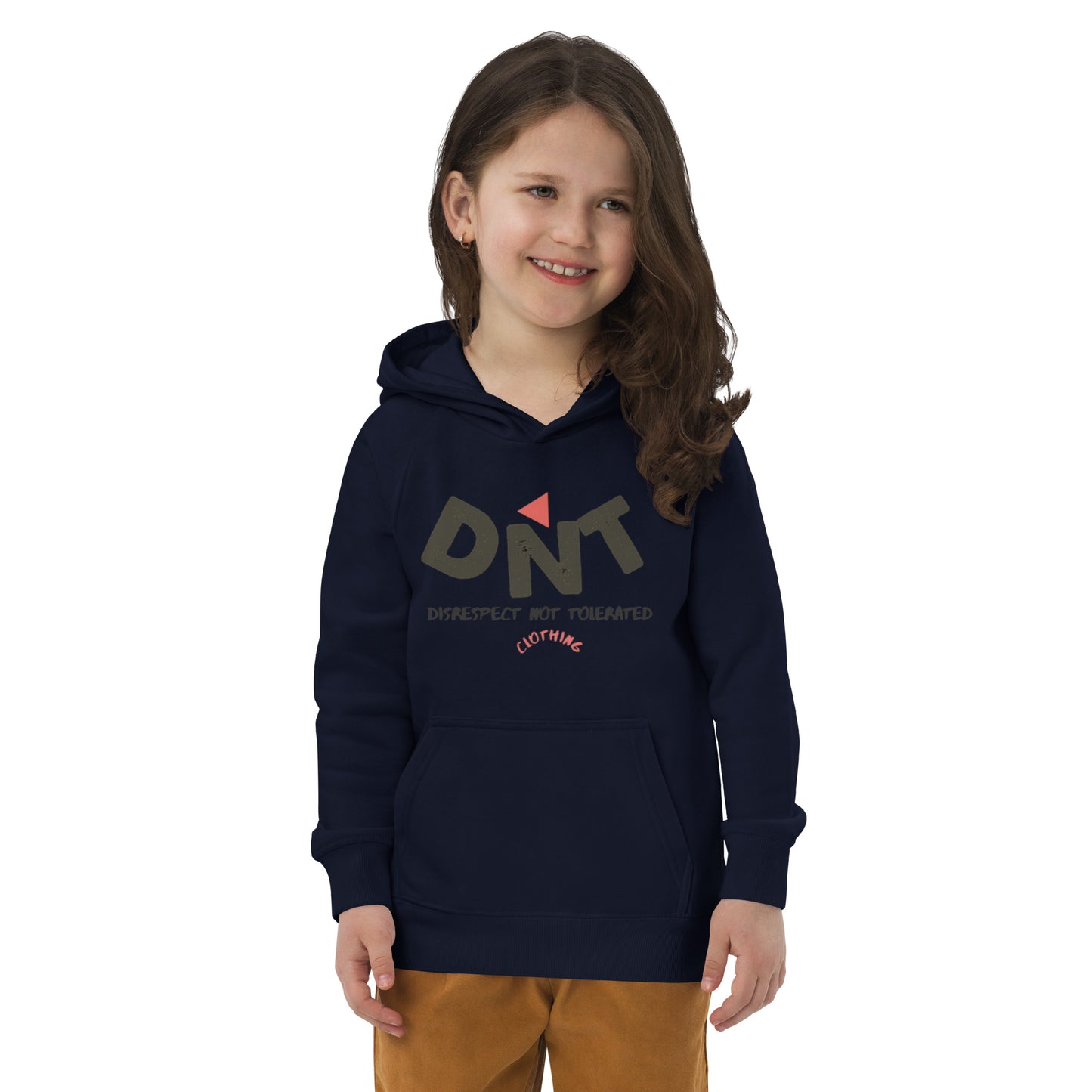 DNT Red-Tri 2 Kids eco hoodie