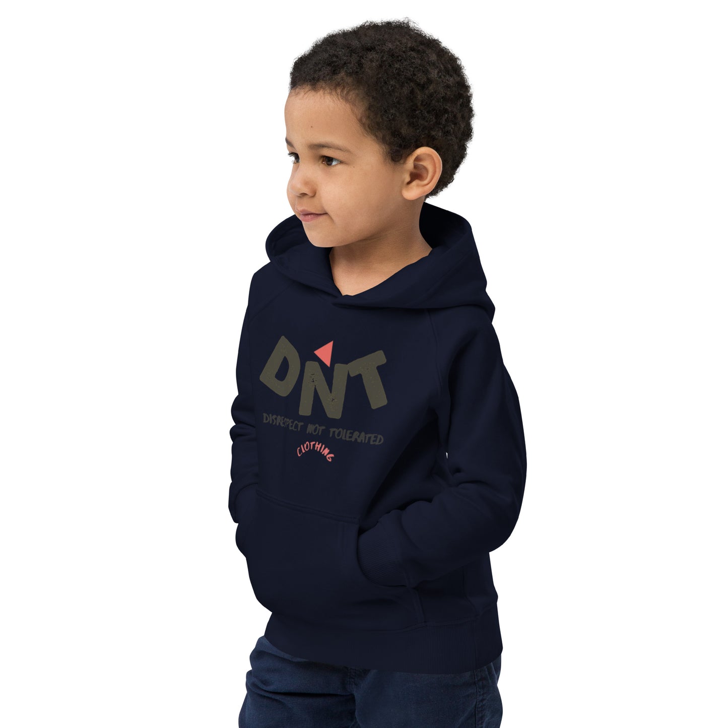 DNT Red-Tri 2 Kids eco hoodie