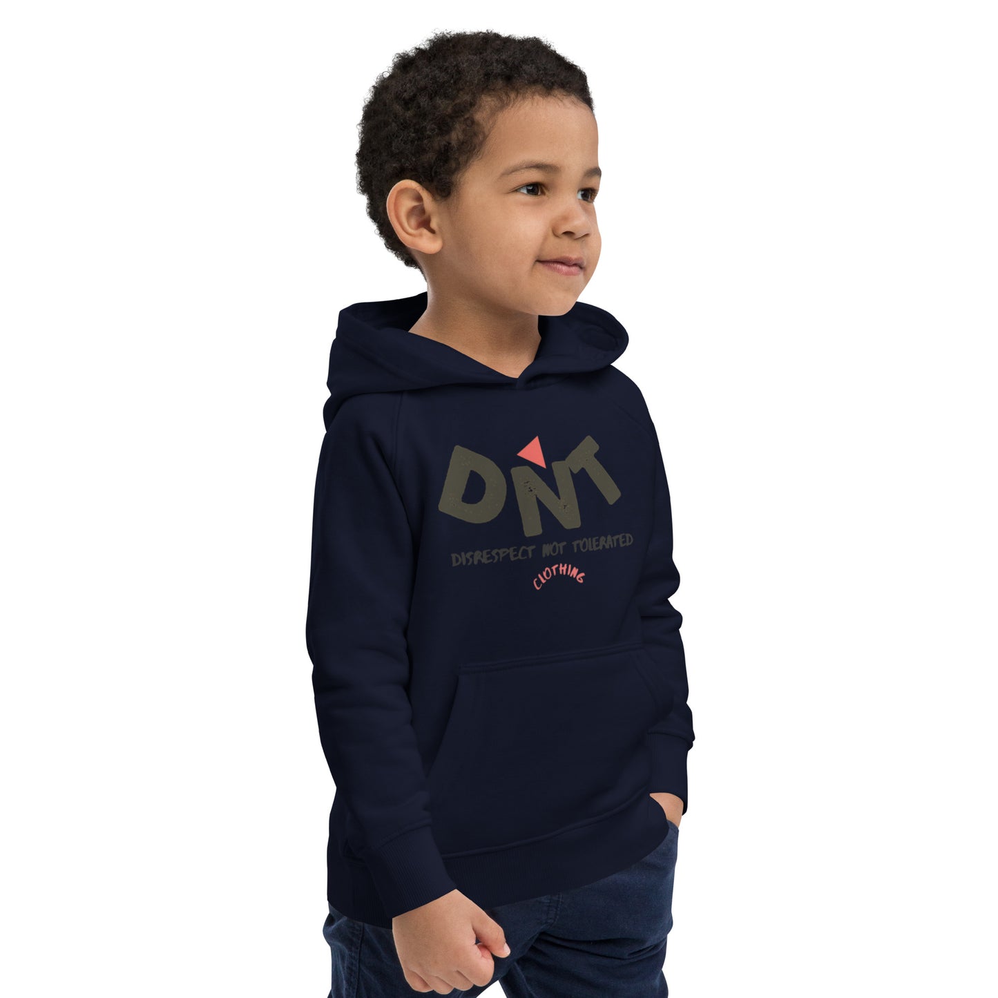 DNT Red-Tri 2 Kids eco hoodie