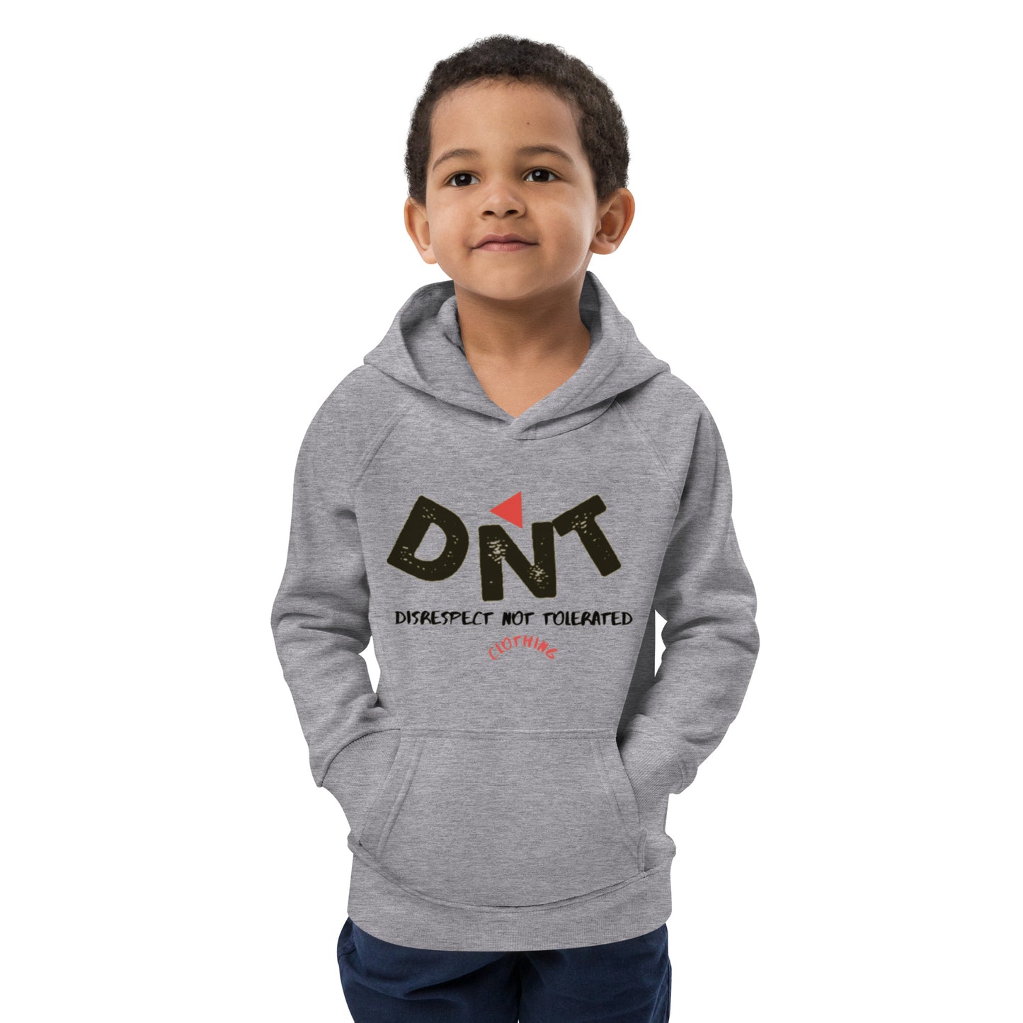 DNT Red-Tri 2 Kids eco hoodie