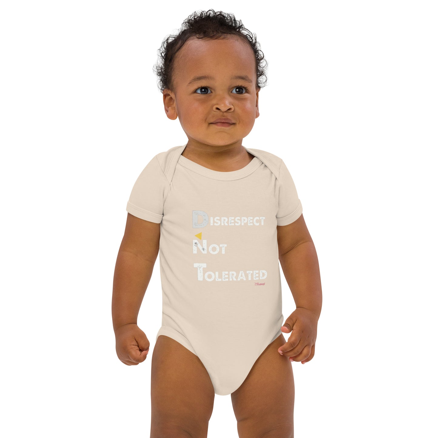 DNT 3 Organic cotton baby bodysuit