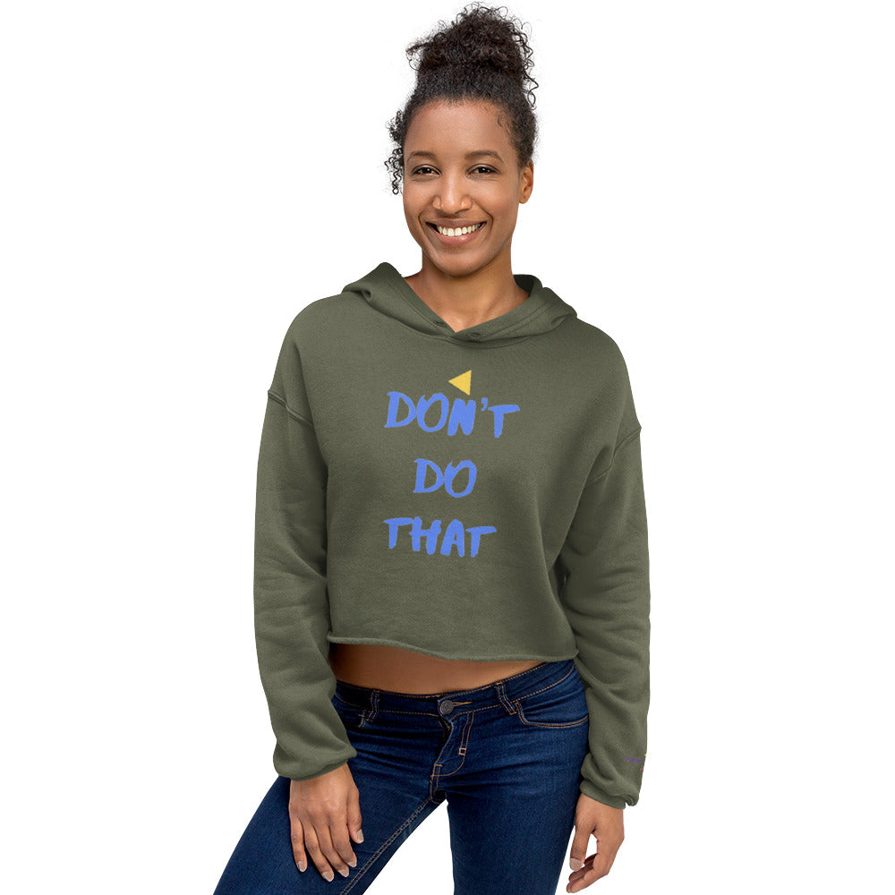 DDT Women Crop Hoodie