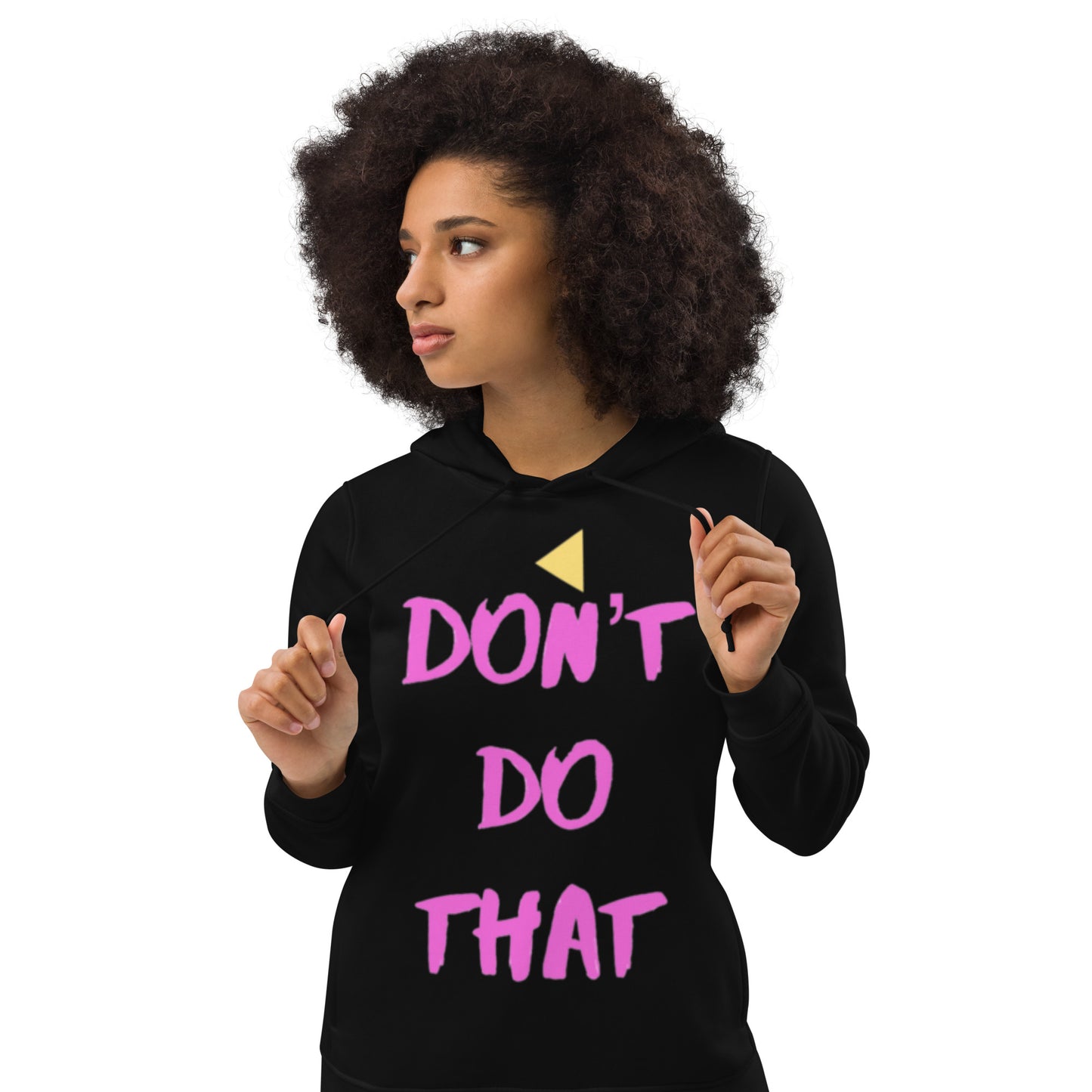 DDT Women's eco fitted hoodie