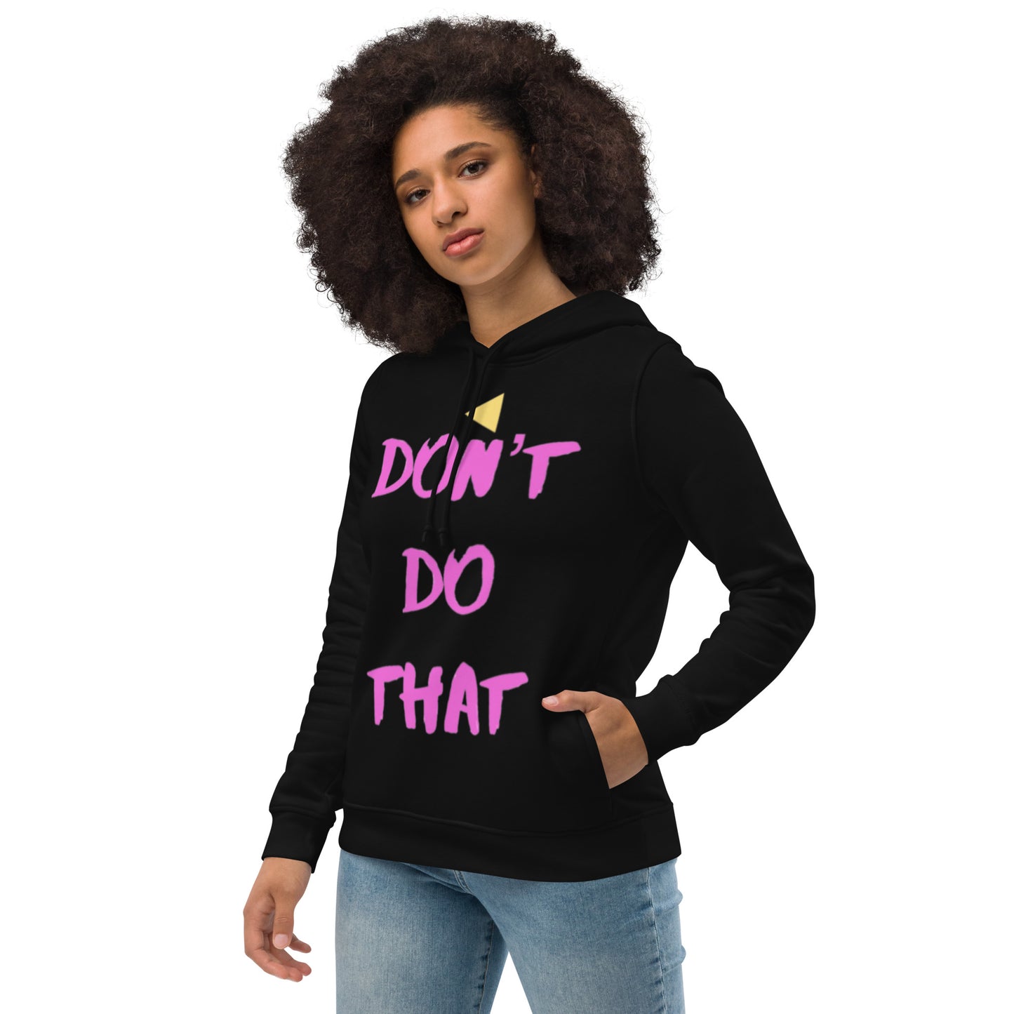 DDT Women's eco fitted hoodie