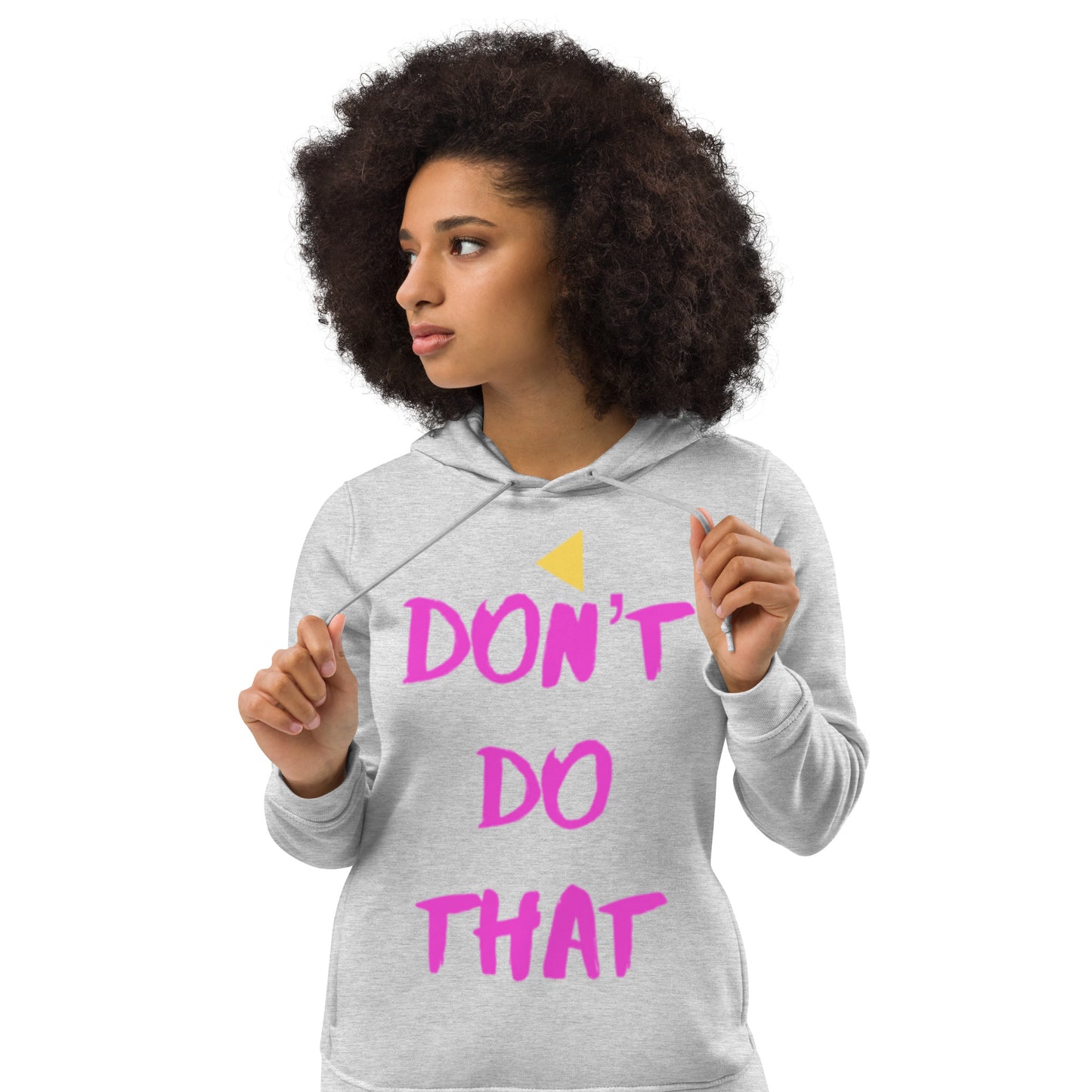 DDT Women's eco fitted hoodie