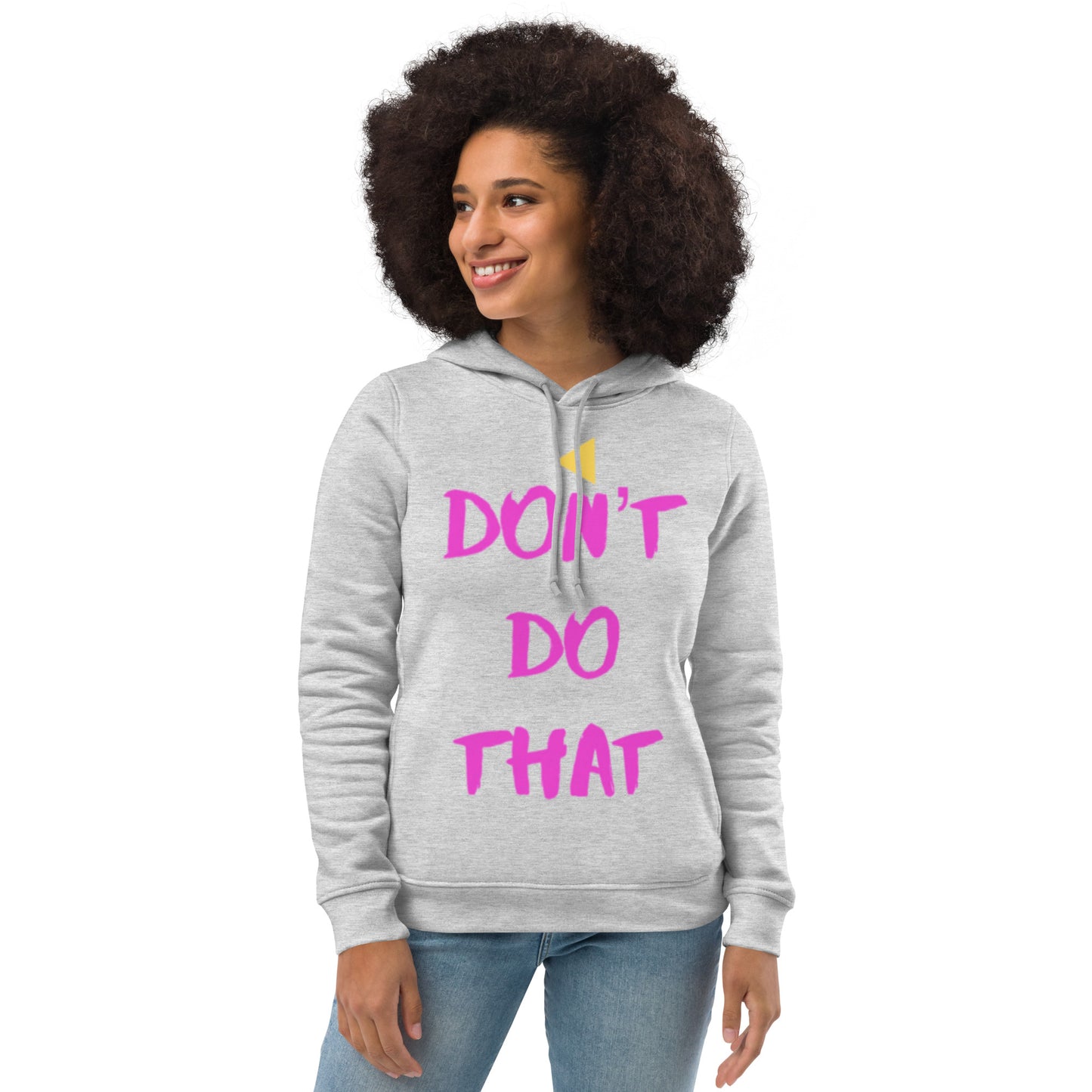 DDT Women's eco fitted hoodie