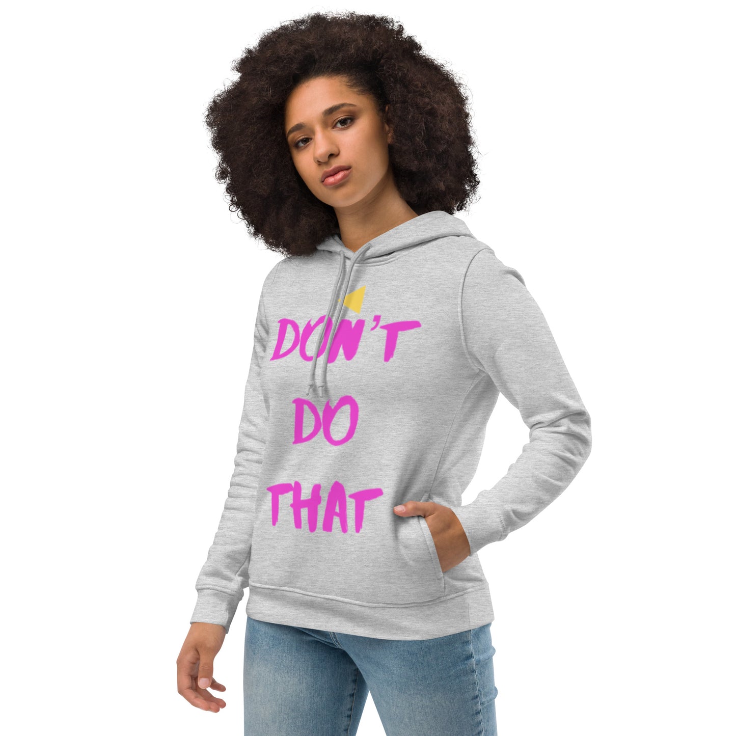 DDT Women's eco fitted hoodie