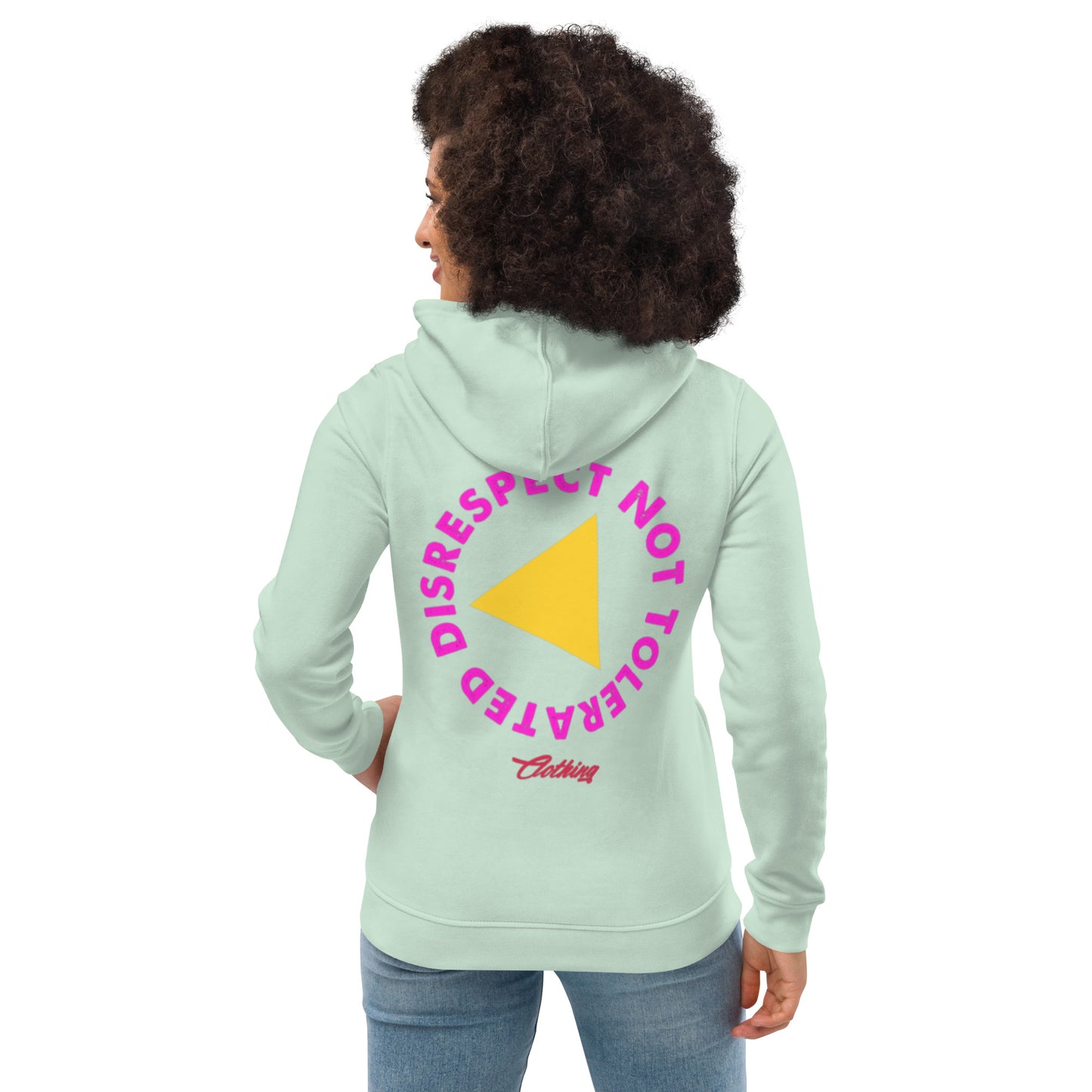 DDT Women's eco fitted hoodie