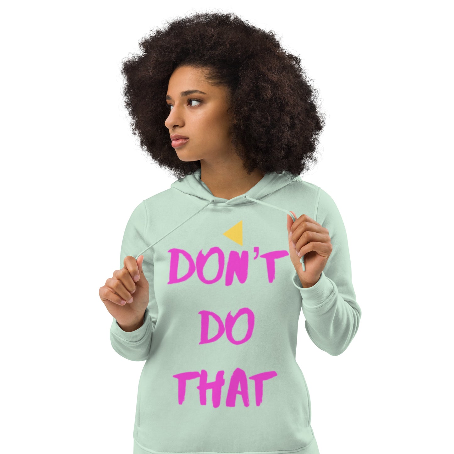 DDT Women's eco fitted hoodie