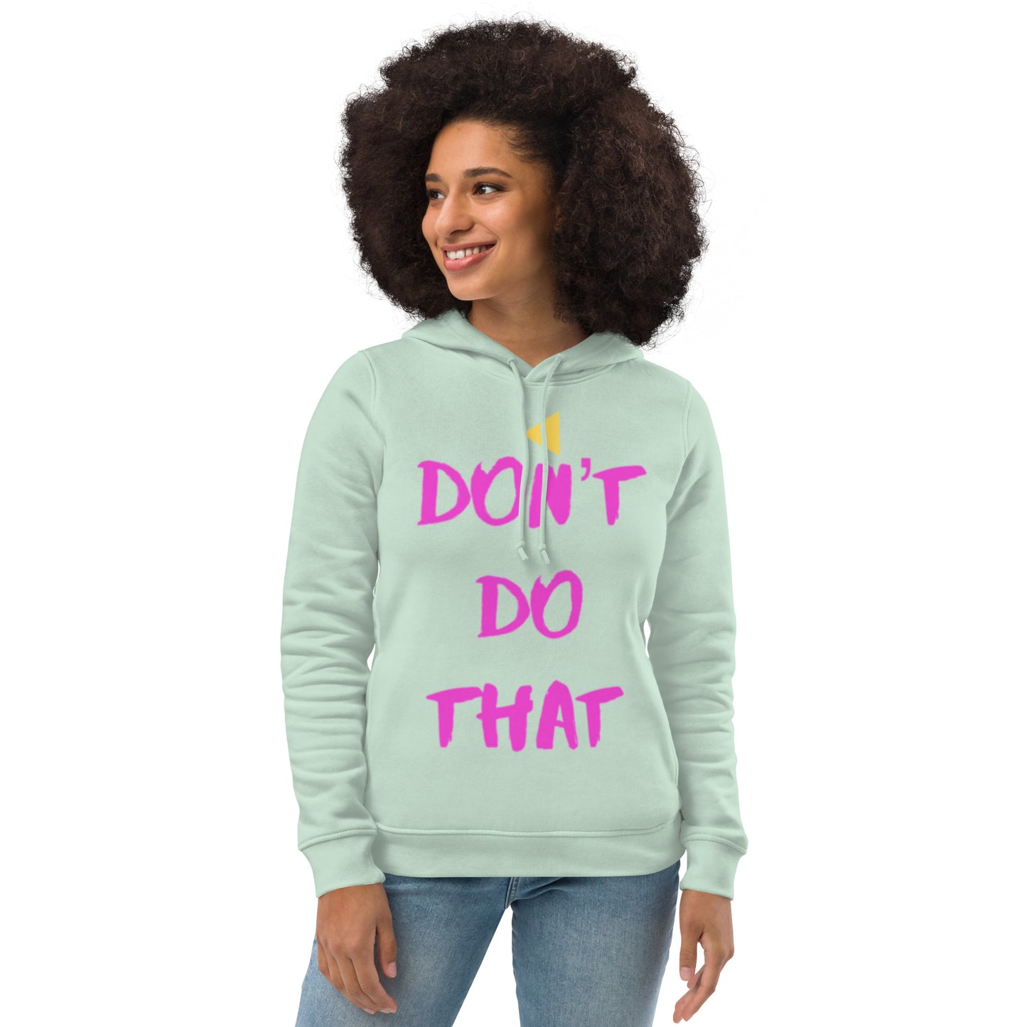 DDT Women's eco fitted hoodie