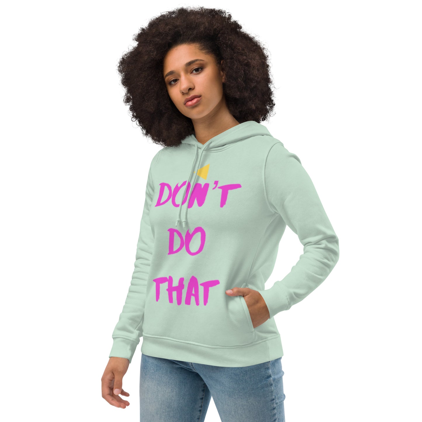 DDT Women's eco fitted hoodie